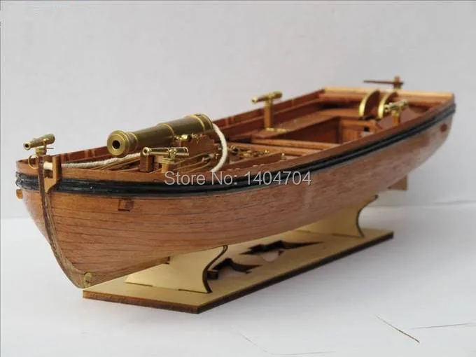 NIDALE модель Sacle 1/36 классическая деревянная парусника 42FT вооруженная канонерская