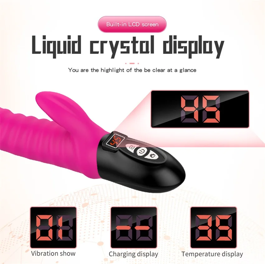 MLSice потепления G-Spot вибратор для клитора дилдо стимуляции украшенное мозаикой из