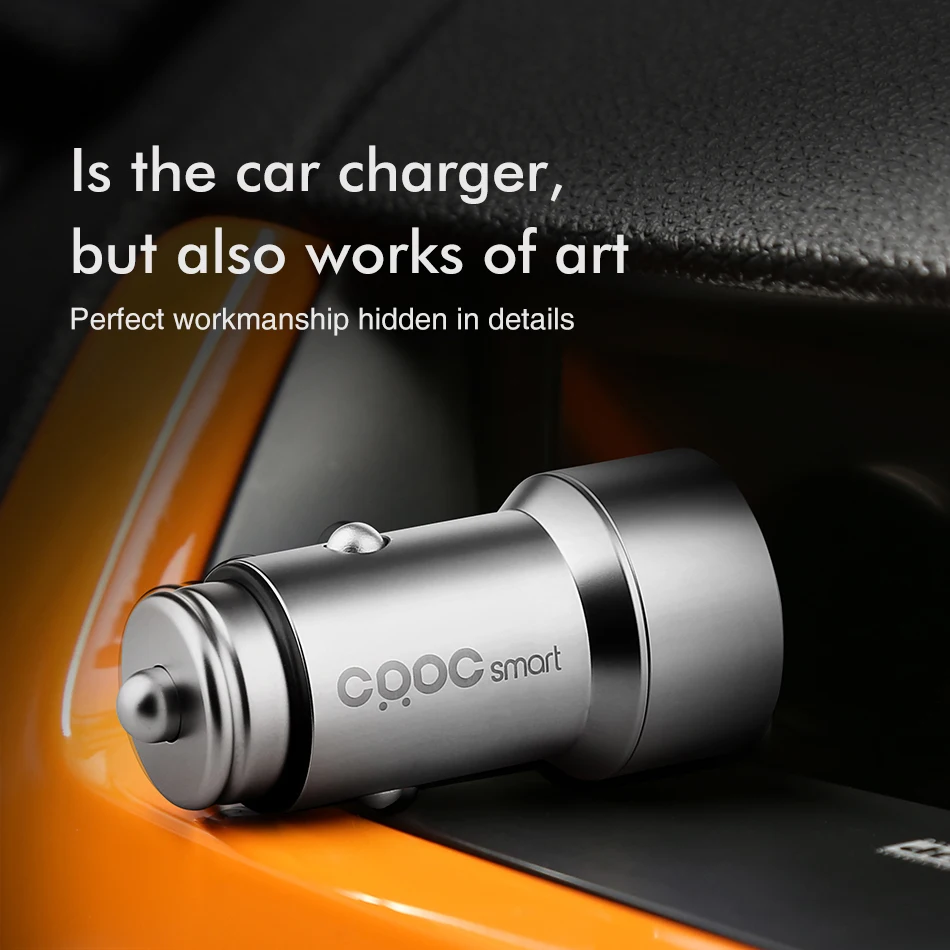 CRDC 3.4A Dual USB Car Charger Universal Metal Fast Car-Charger With LED halo for Xiaomi iPhone 7 Samsung S8 LG G5 HTC&ampTablet PC |
