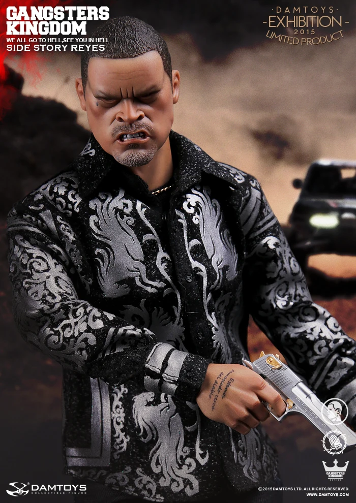 DAM Toys GKS002 CICF 2015 EXPO Gangsters Kingdom Side Story - Reyes 1/6 фигурка | Игрушки и хобби