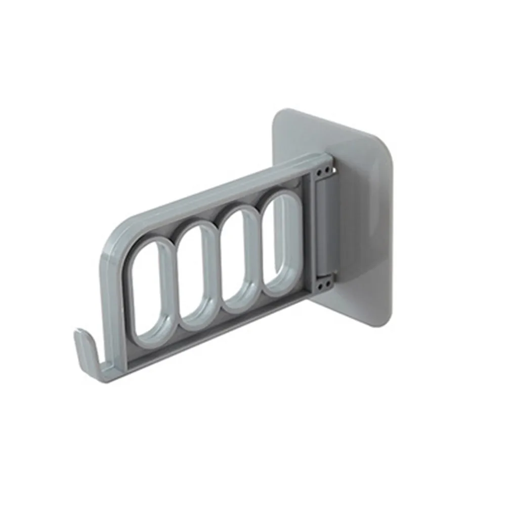 Бытовые держатели для хранения одежды стеллажи настенная вешалка без гвоздей