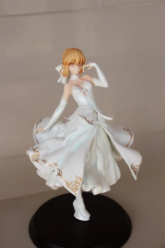 Масштаб 1/6 Японские Аниме фигурки героев сексуальная Fate Stay Night Saber фигурка девушки