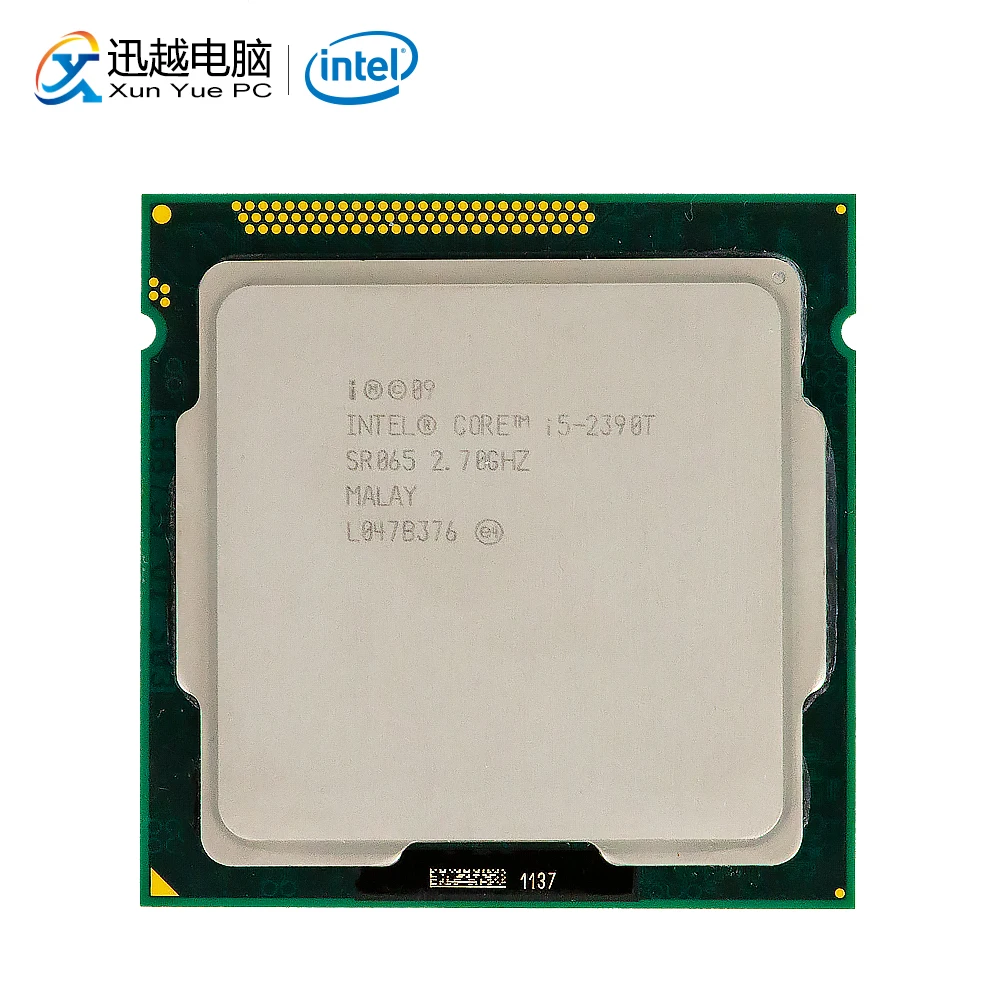 Intel Core i5-2390T настольный процессор i5 2390 с двухъядерным процессором 2 7 ГГц 3 Мб L3 Кэш