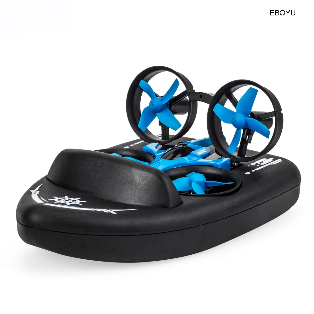 Дрон JJRC H36F 3 в 1 дистанционное управление поддержка летающего аппарата лодки суши