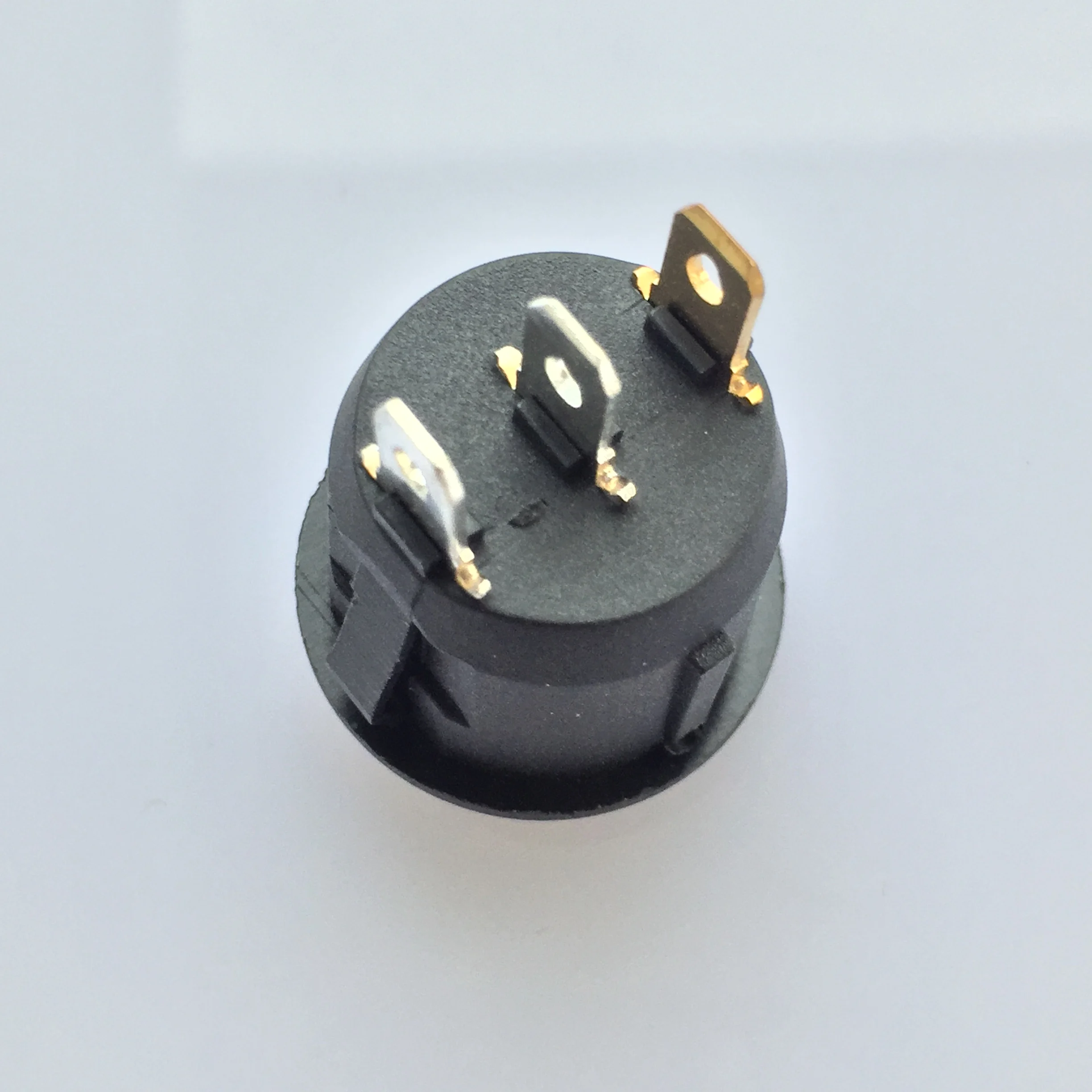 1pc J196Y Red Round Toggle Switch with Light on it Two Files Three Lead Foot DIY Circuit Making High Quality On Sale | Обустройство