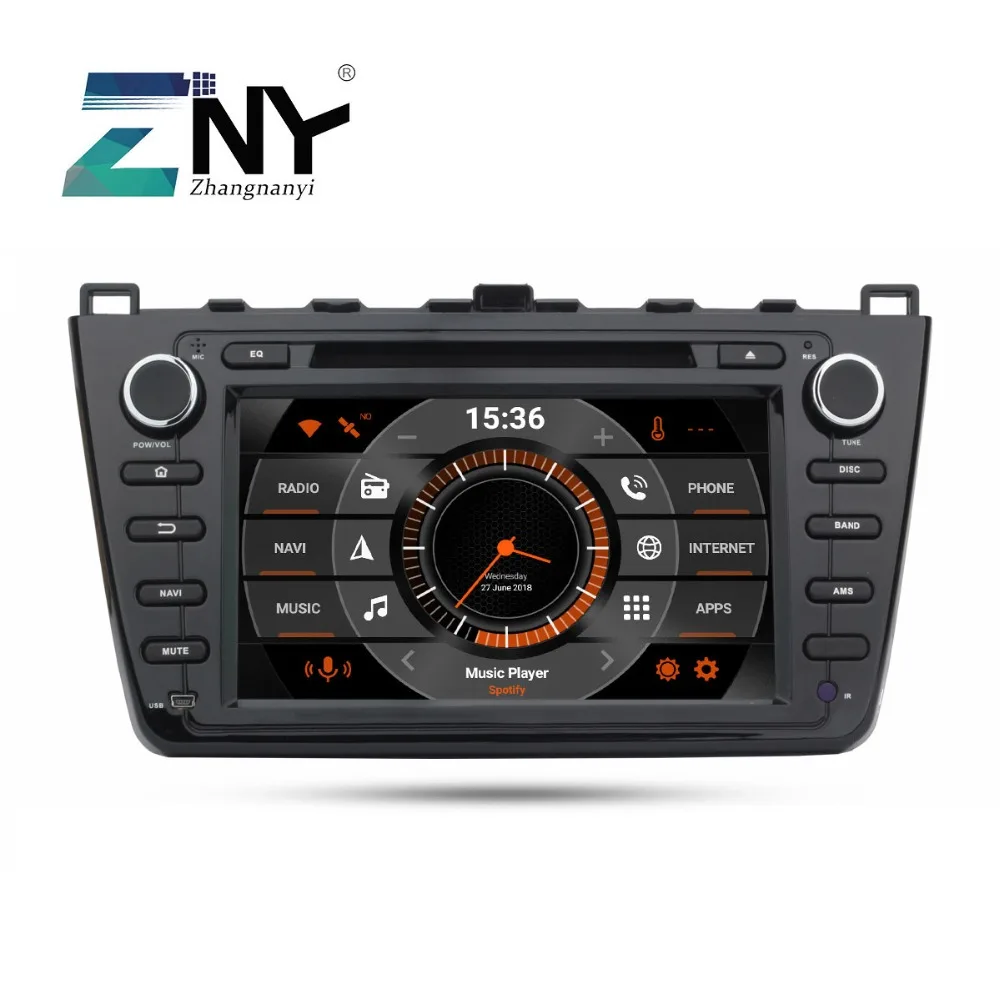 8 "ips в тире 2 Din Android 9 0 Автомобильный DVD стерео для Mazda 6 Ruiyi ультра Авто Радио WiFi gps