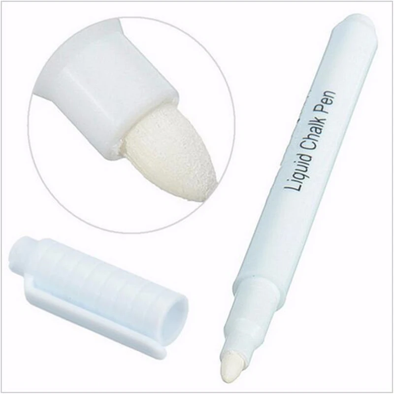 6pcs/lot White Liquid Chalk Pen for Kids Room Wall Stickers and Blackboard Removable Vinyl Decal | Дом и сад