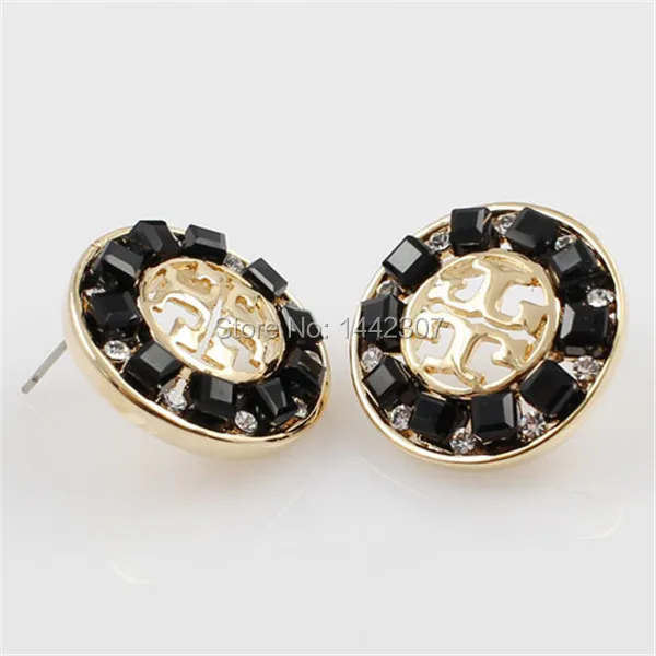 round shaped earrings 2014 new jewelry fashion acrylic for women female EABL0039A | Украшения и аксессуары