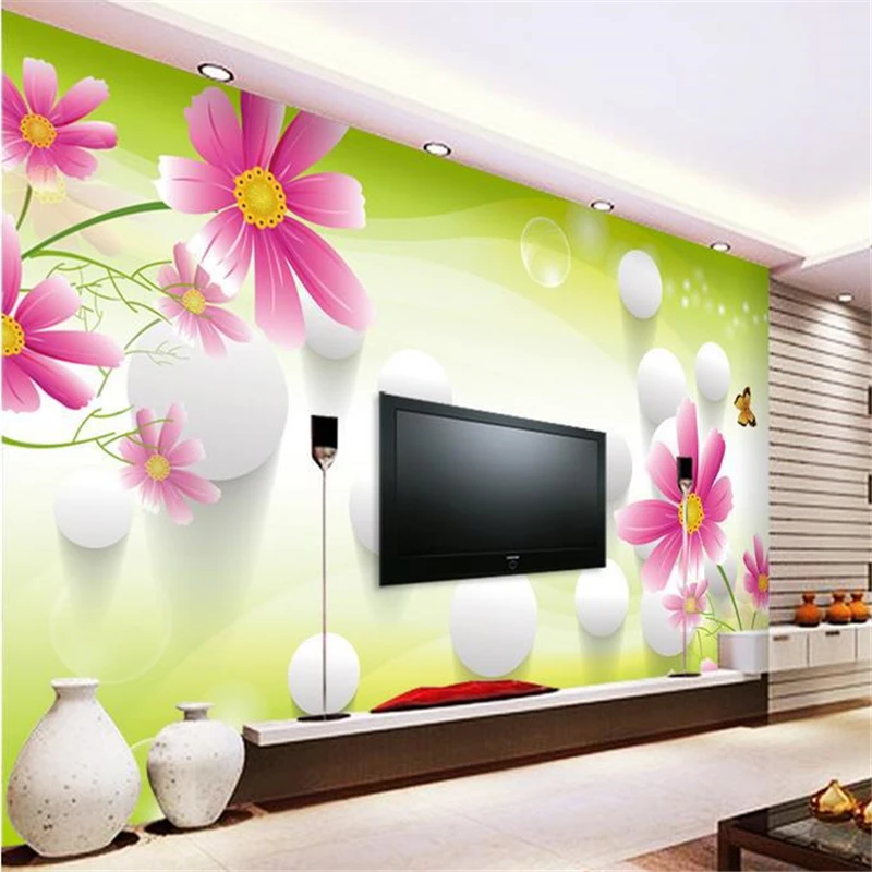 3d обои на заказ бриллианты цветы Papel де parede|de parede|3d wallpaperwall paper |
