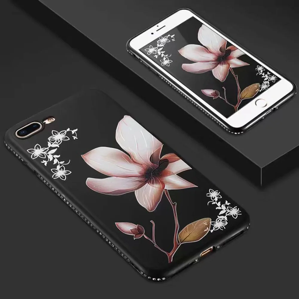 Мягкий чехол для iPhone X 8 7 6S 6 Plus|Бамперы| |