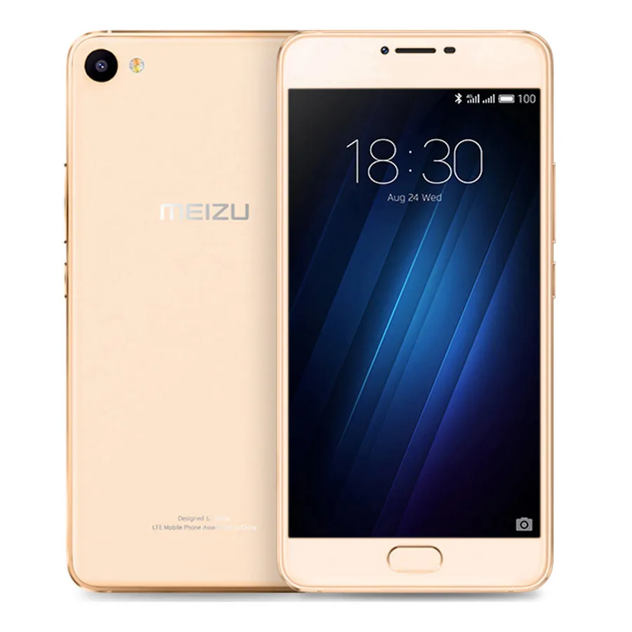 Оригинальный сотовый телефон Meizu U10 4G LTE Восьмиядерный процессор MTK 6750 3 Гб ОЗУ 32 ГБ