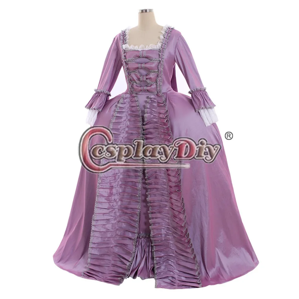 Cosplaydiy 18th Century Marie Antoinette Colonial Gown Dress Rococo Elegant Gothic Aristocrat Couples Wedding Costume L320 | Тематическая