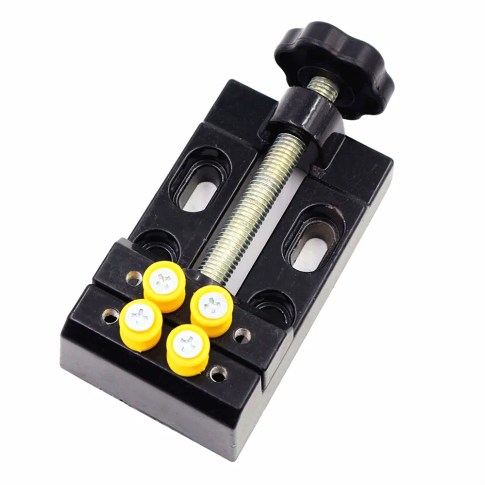 8 отверстий алюминиевый сплав тиски гайка резьба Cracker мини Настольный зажим