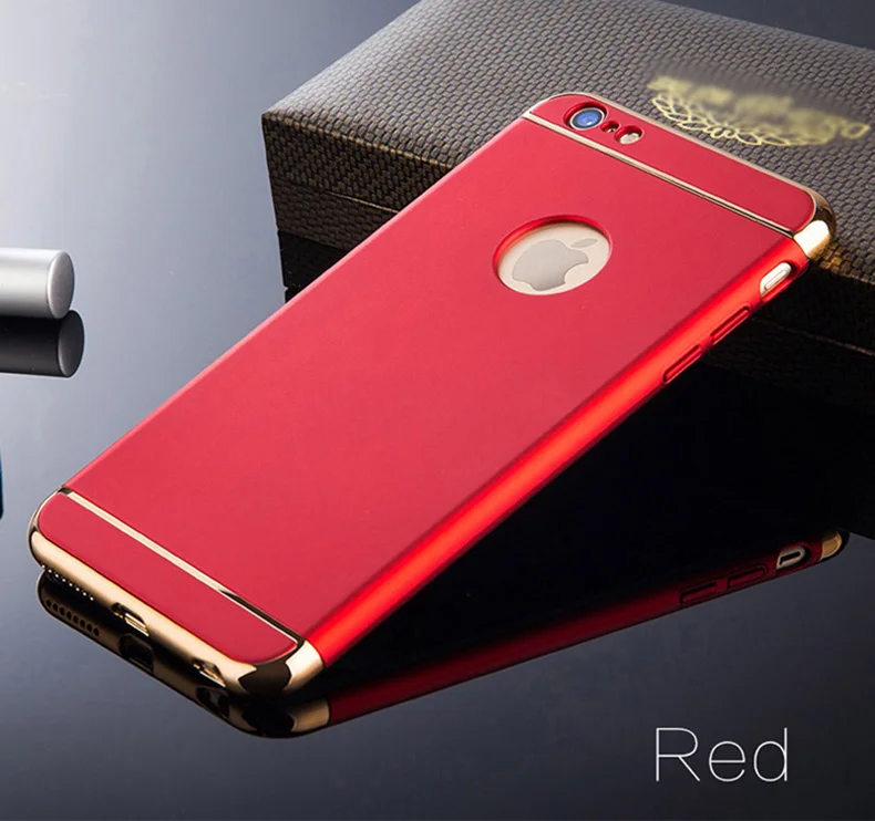 3 в 1 задняя крышка для iphone 6 6s 7 8 plus Чехол-Коке жесткий защитный чехол для iphone 6s 7 5 8 X XR XS Max чехол для телефона
