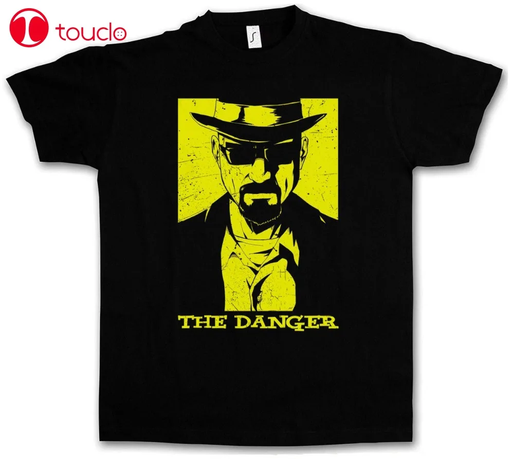 The Danger футболка Breaking Walter Pinkman Bad White Crystal Blue Cook Methnew мужское летнее платье с коротким