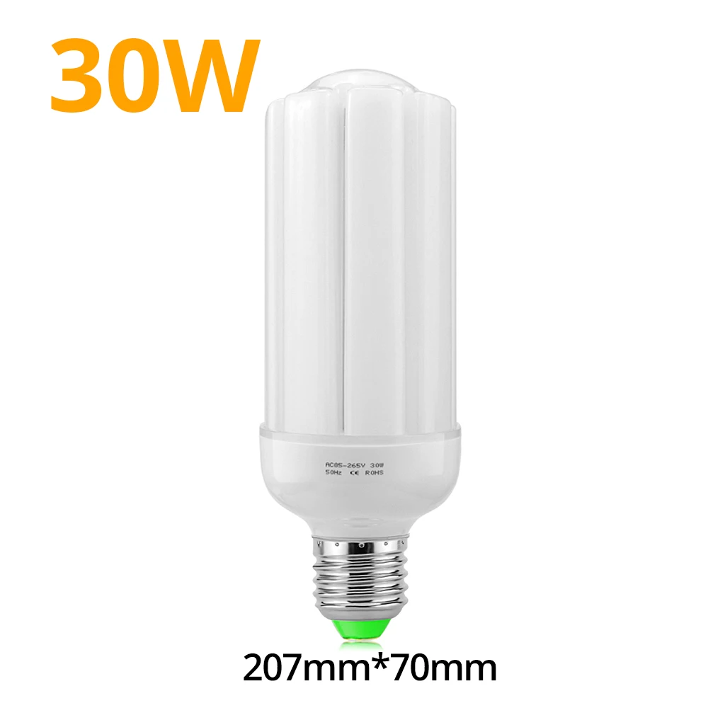 30W Без мерцающие, светодиодные Кабинет лампа 110 V 220 V E27 светодиодный светильник 5 W 7 W 9 W 10 W 15 W 20 W 30 W Smart IC Drive энергосбережения ночного освещения - Цвет: 30W