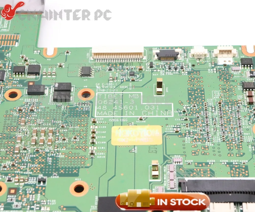 Материнская плата NOKOTION для ноутбука HP Pavilion DV2000 V3000 48 4s601.03m 462535 001 453411 разъем s1