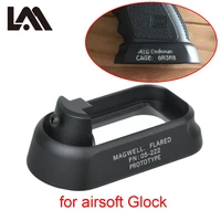 tactical alg defense flared magwell for pistol airsoft marui we kwa gen3 glock 17 18c 24 31 34 35 mount hunting gun accessories