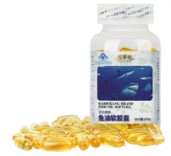 200 шт./бутылка для рыбьего жира с крышкой ules Omega 3 DHA EPA бесплатной доставкой| |