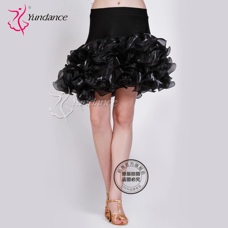 Женская юбка для латинских танцев на заказ современный костюм танца Samba Cha платье