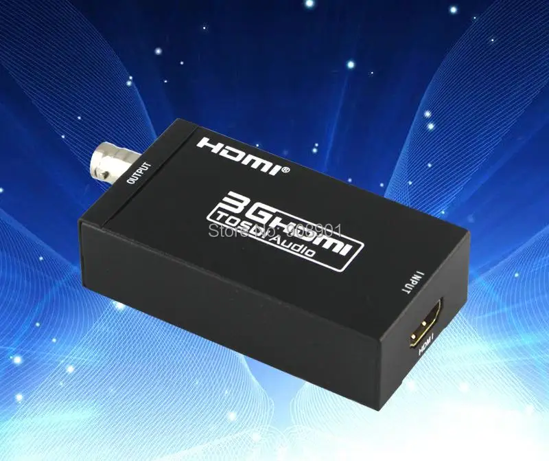 1 шт./лот Mini HDMI в SDI видео/аудио конвертер SD SDI/HD SDI/3G поддержка 720p/1080p|hdmi to rca converter|mini