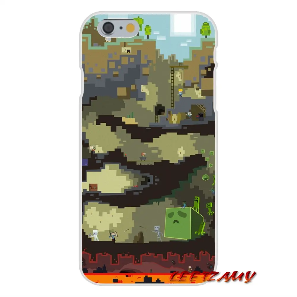 Creeper minecraft аксессуары телефон оболочки чехлы для samsung Galaxy S3 S4 S5 мини S6 S7 край S8 S9