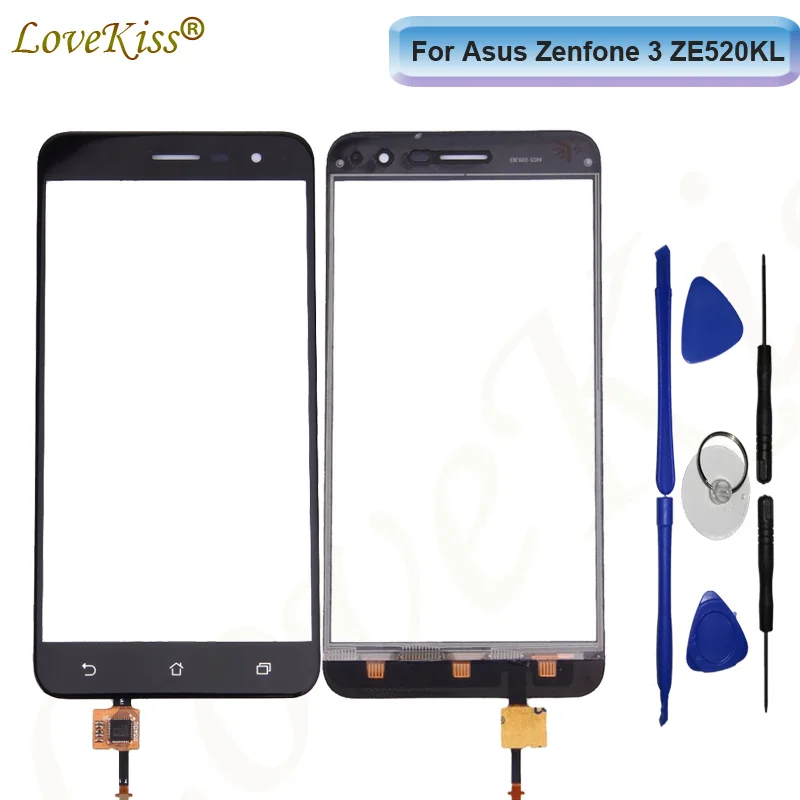 Передняя панель 5 2 дюйма для Asus ZenFone 3 ZE520KL Z017D Z017DA сенсорный экран ЖК-дисплей