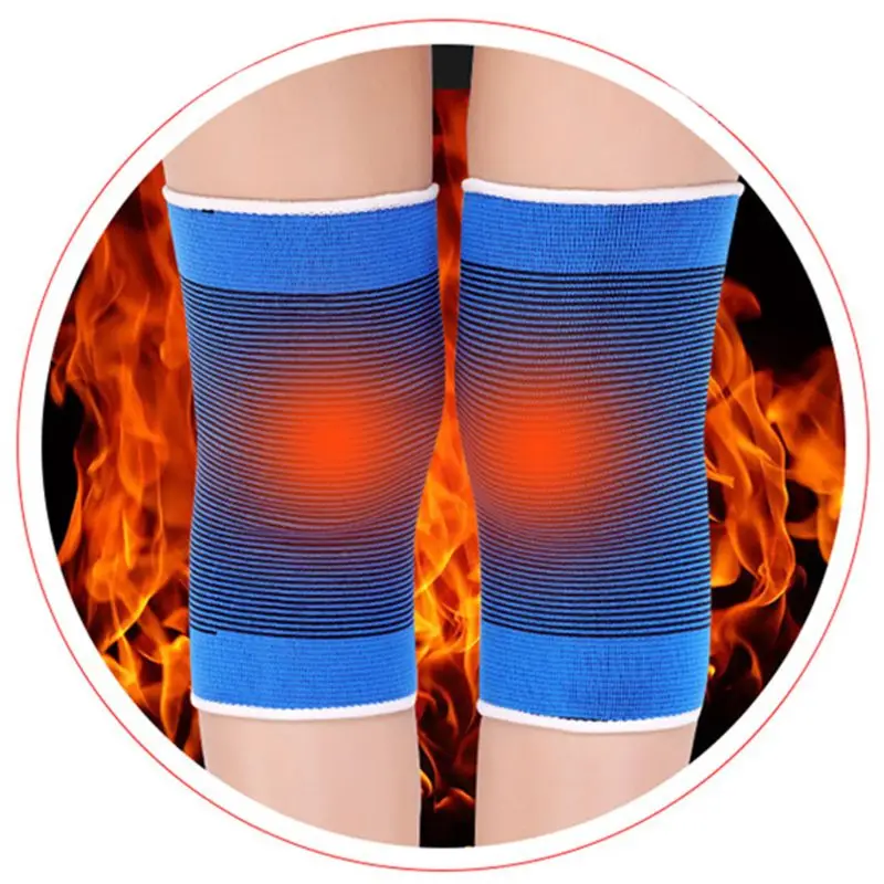 

2Pcs/Pair Sport Running Leg Knee Patella Support Brace Wrap Protector Elbow Pad Band Bandage Gym Fitness Knee Pads Sleeves