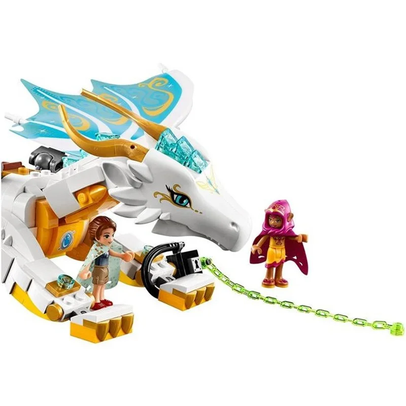 Девочки серии elves Queen Dragon's Rescue совместимые с 41179 строительными блоками lepining