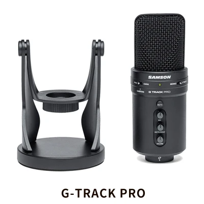 Оригинальный профессиональный usb микрофон Samson G Track Pro Plug and play с аудиоинтерфейсом