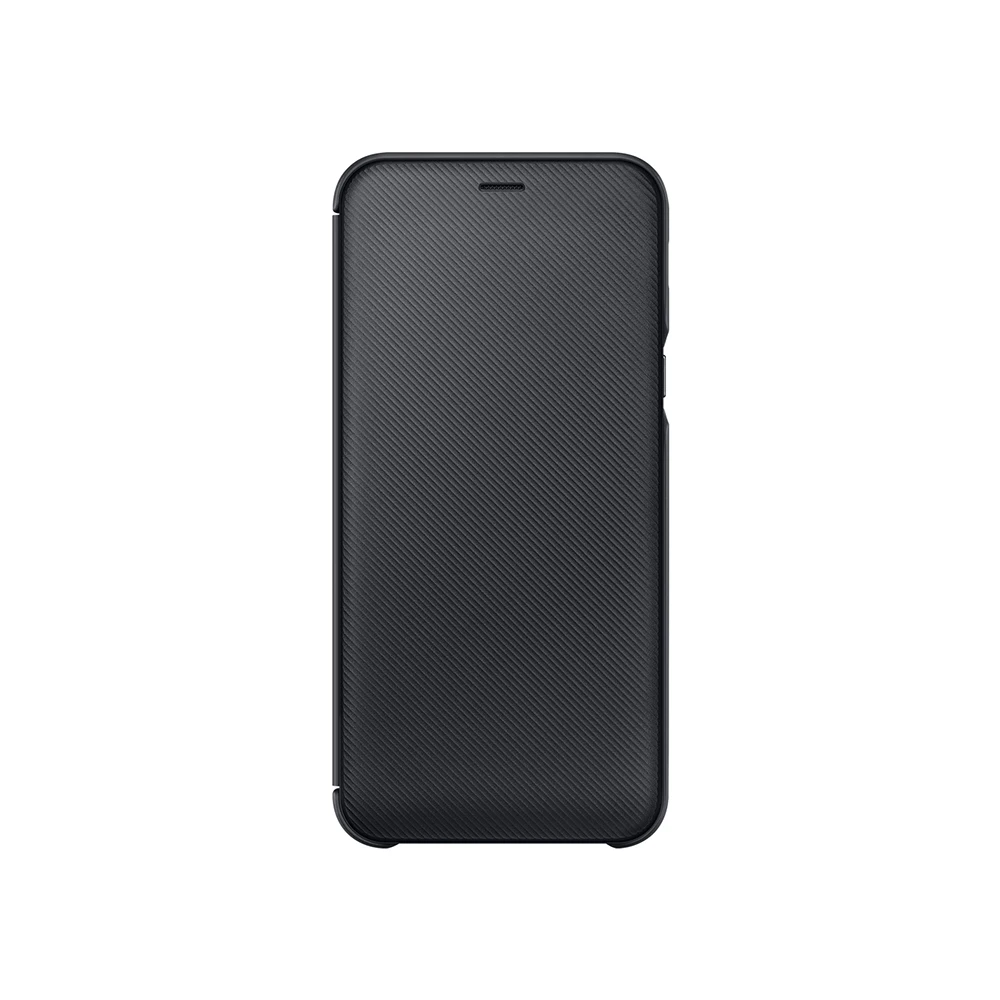 Чехол книжка Samsung EF WA600C Wallet Cover для Galaxy A6 (2018) чёрный|Бамперы| |