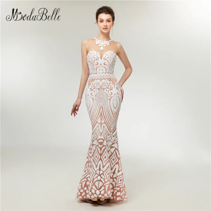 modabelle Romantic Sequin Prom Dress Mermaid Mezuniyet Balosu Elbiseleri Fast Shipping Sparkly Long Evening Gowns 2018 | Свадьбы и