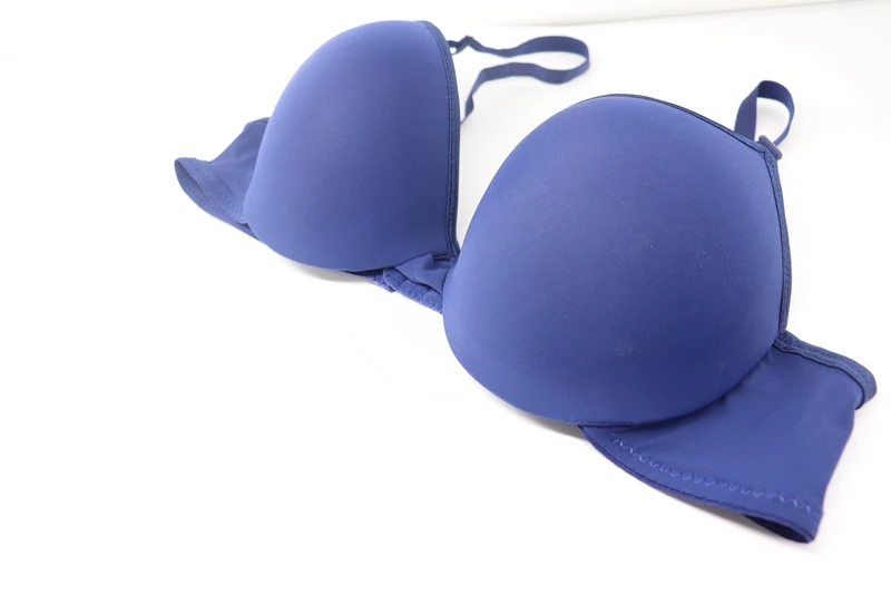 Beauwear размера плюс, бесшовные бюстгальтеры, одноцветные, сексуальные, с глубоким вырезом, футболки, нижнее белье для женщин, пуш-ап, без косточек, повседневное мягкое белье 40B 42B 44B
