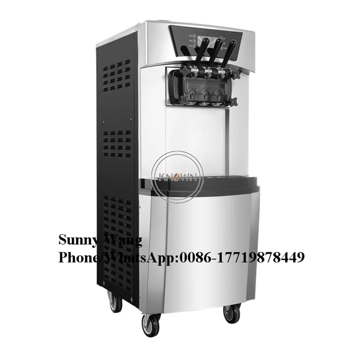 20-30L/h frozen yogurt machine ice cream maker vertical automatic soft for sale | Бытовая техника