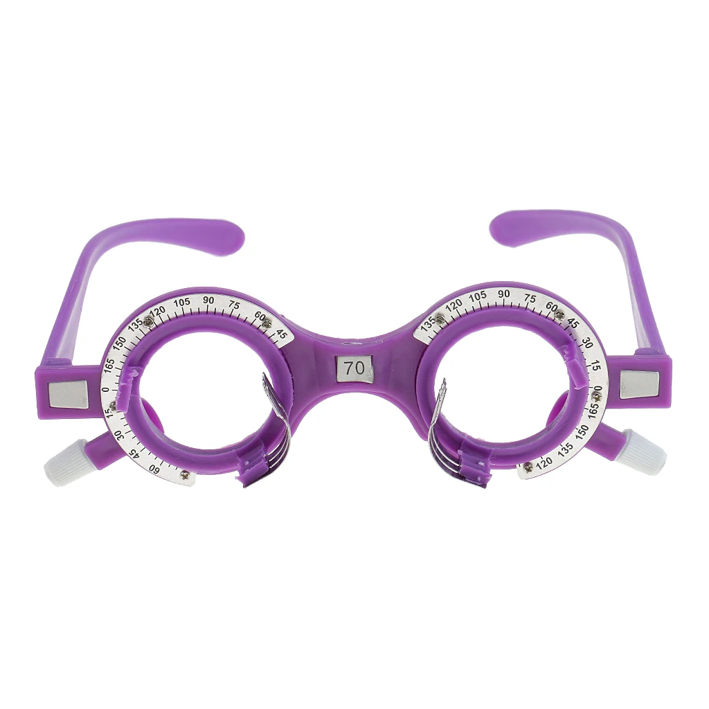 10 шт./кор. пластиковая цветная оптическая оправа для очков 52 мм 70 мм|Устройство