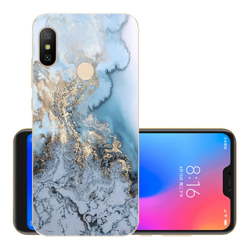 Чехол для Xiaomi Mi A2 Lite мягкий чехол из ТПУ телефона чехол-бампер с полной защитой A 2