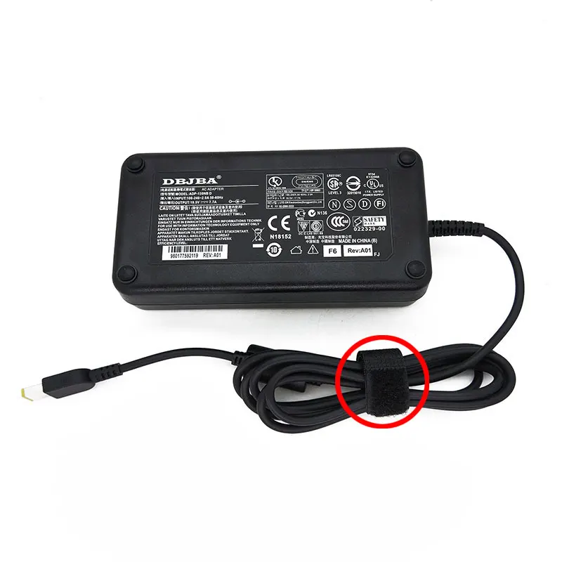 19 5 V 7.7A 150W адаптер переменного тока с прямоугольным наконечником для Lenovo PA-1151-11VA
