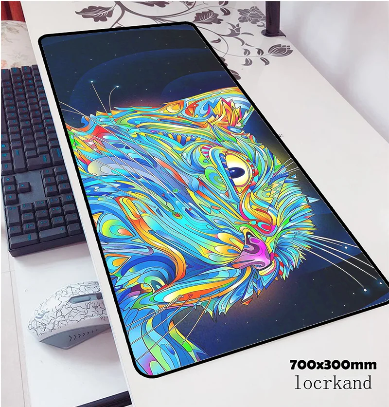 Коврик для мыши с чернилами 700x300x3 мм коврик ноутбука компьютера padmouse