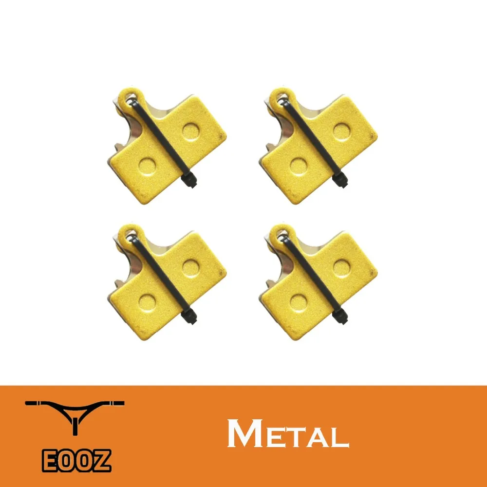 EOOZ 4 пары металлических велосипедных дисковых тормозных колодок для SHIMANO XTR M9000 M985 M988 Deore XT M8000 M785 SLX M7000 M666 M675 Deore M615