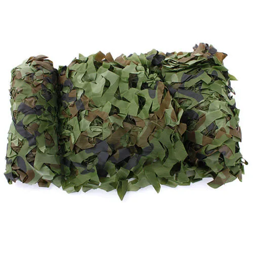 

LGFM-7m x 1.5m Woodland Camouflage Net Shooting Hide Army Net Hunting Camo Netting