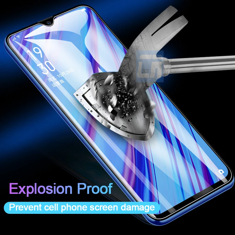 Полное Защитное стекло для OPPO F11 Pro взрывозащищенное Закаленное A9 R19 K1 U1 Защитная