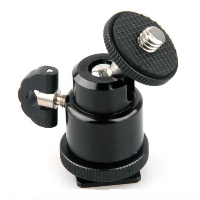 Регулируемый 1/4 винт держатель Штатив фиксированная подставка шаровая Головка с