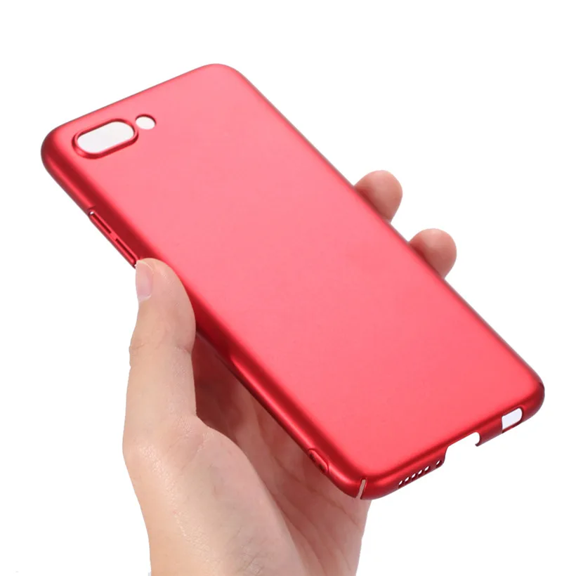 HEMASOLY Case For OnePlus 6T Hard PC Plain Cover Luxury Back Protetive Shell Funda Coque |