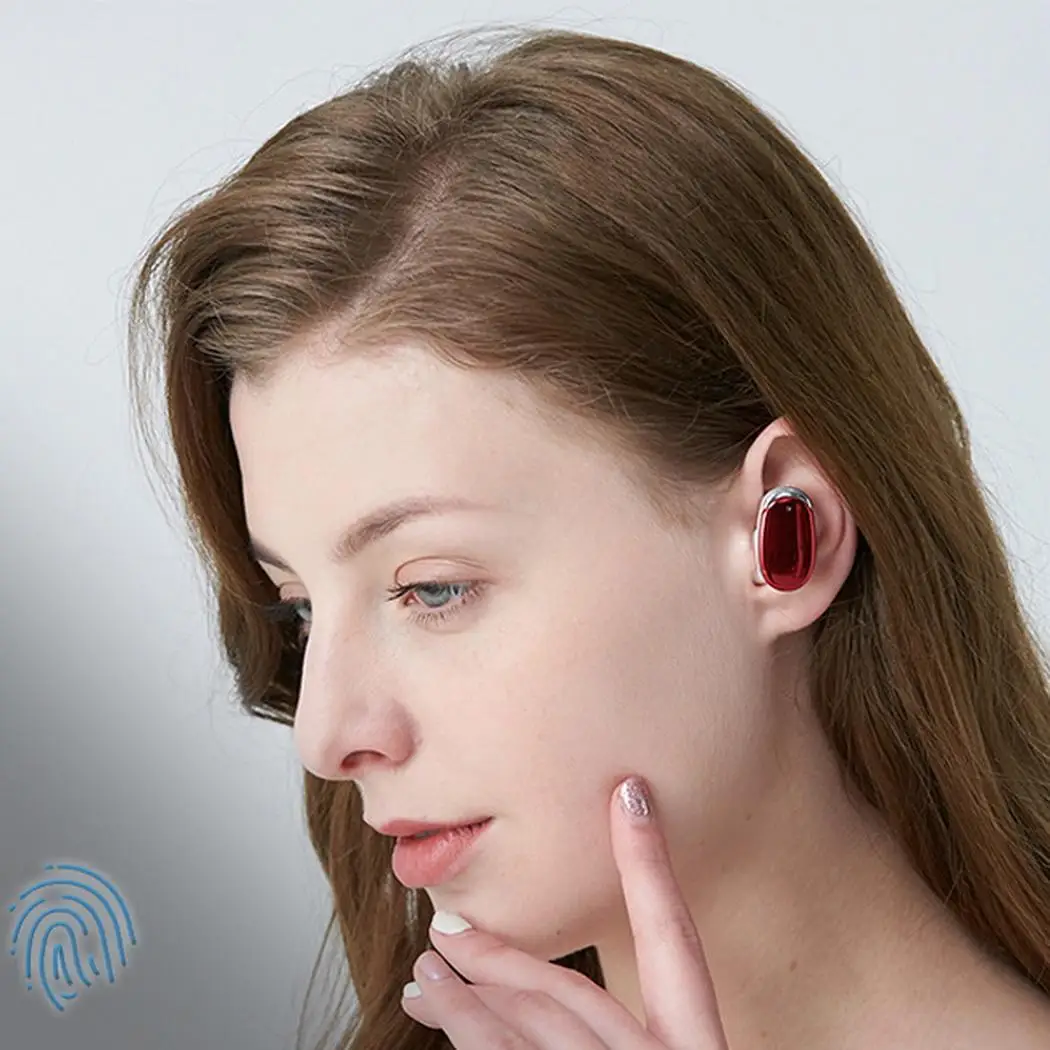 Мини Беспроводная bluetooth-гарнитура магнитные наушники для зарядки