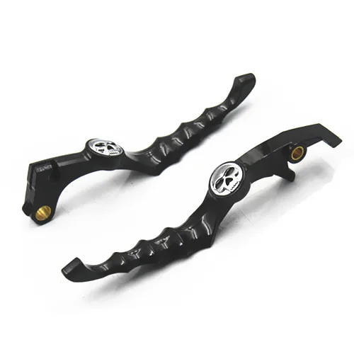 

Black Skull Zombie Brake Clutch Levers For Honda Shadow Aero 750 VTX1300R CB919 Shadow Aero 750 Shadow ACE 1100 Motorcycle