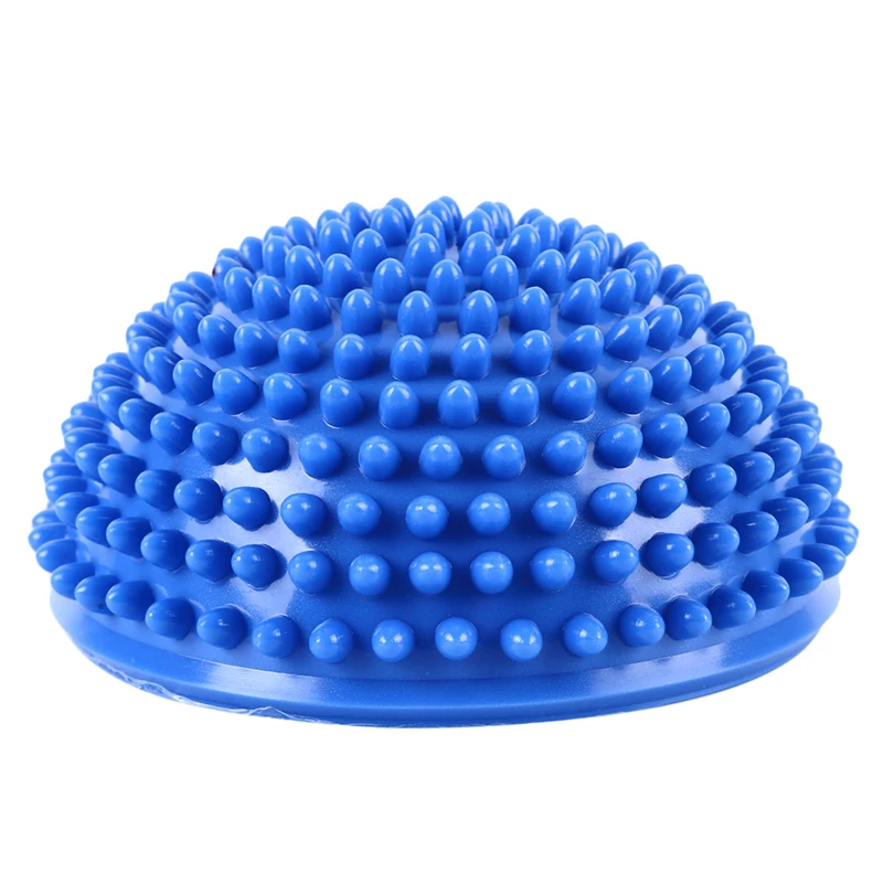 blue Интегрированные игрушки для тренировки баланса для детей, массажный мяч, шаговые камни, дурийские колючие массажные балансирующие шарики - Цвет: blue