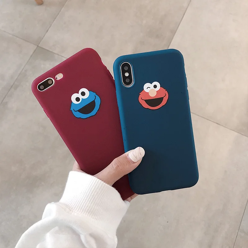 Чехол для iphone 6 6plus 7 8 Plus X Xs Max Xr мягкий силиконовый чехол телефона милый мультяшный