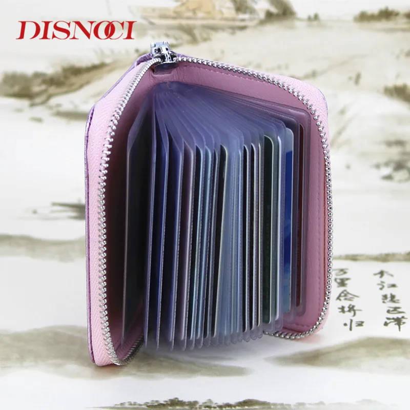 Лидер продаж кожаные кошельки DISNOCI унисекс с отделением для карт женские