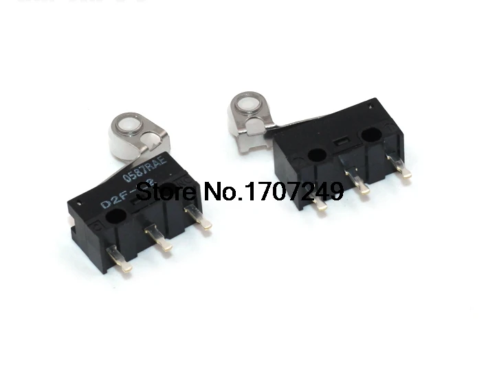 10 шт. игровая мышь микропереключатель кнопка мыши с нажимной ручкой D2F для игры в