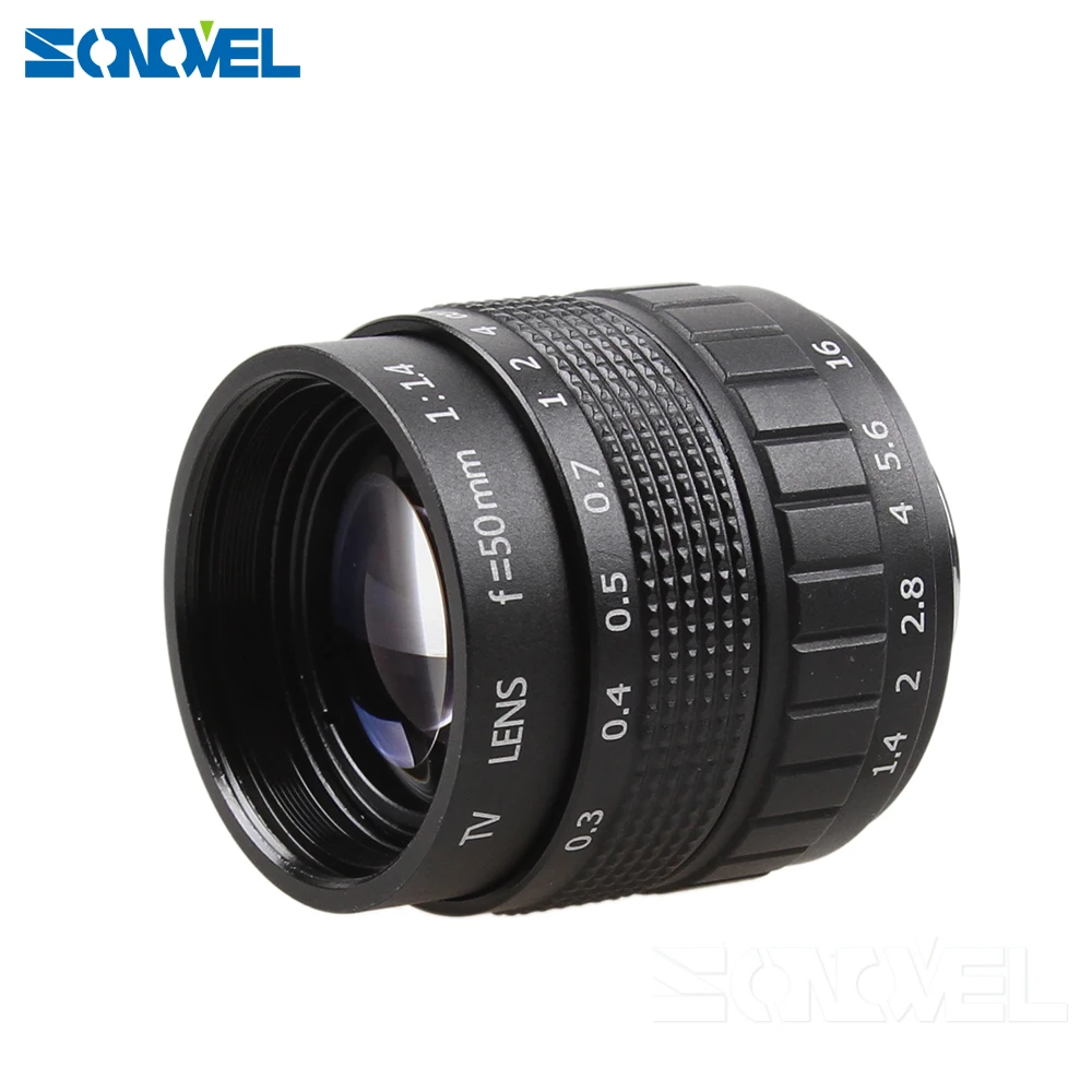 50 мм F1.4 CC объектив для ТВ фильмов C Mount макрокольцо Canon EOS M M2 M3 M5 M6 M10 беззеркальная